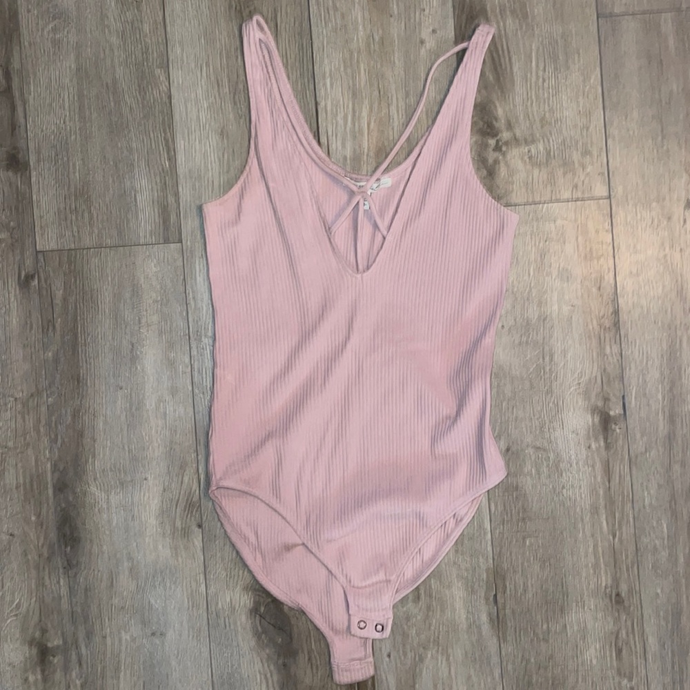 Express ribbed bodysuit